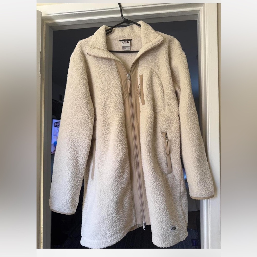 The North Face Cragmont Cream Fleece Jacket